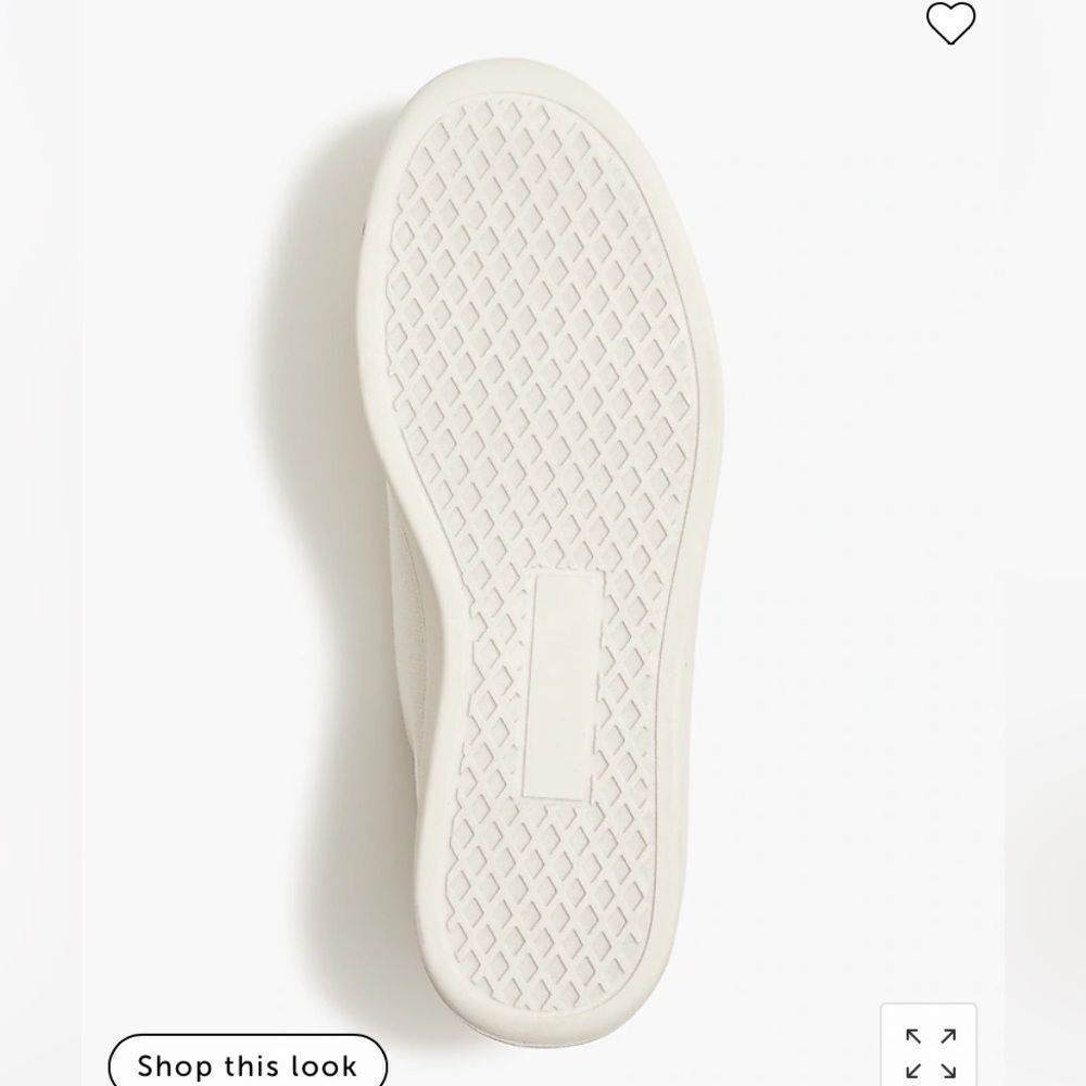 J. Crew Platform sneakers with stripe - Picture 3 of 9